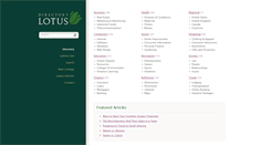 Desktop Screenshot of directorylotus.com